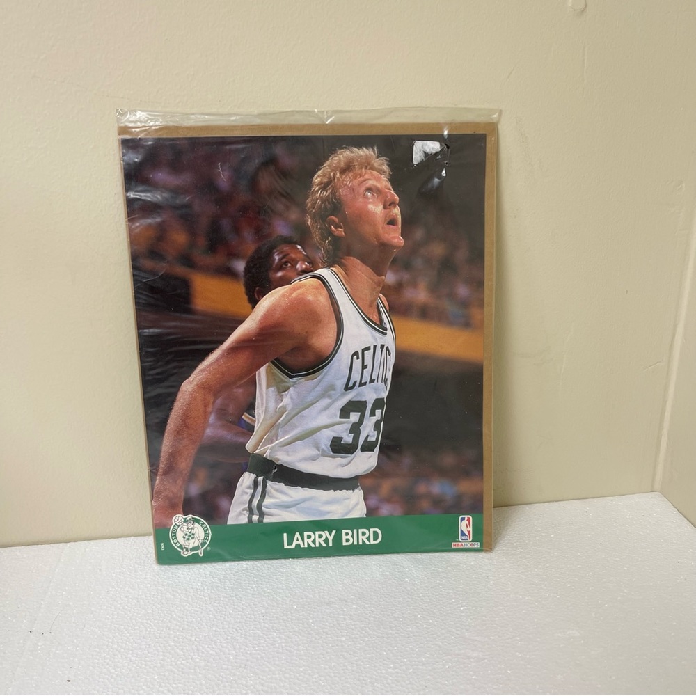 Vintage NBA Hoops Action Photos Team Sets Larry Bird Photo